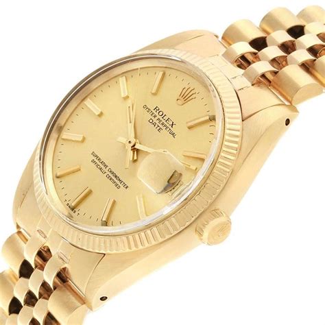 14 kt rolex usa made jubilee watch bracelet